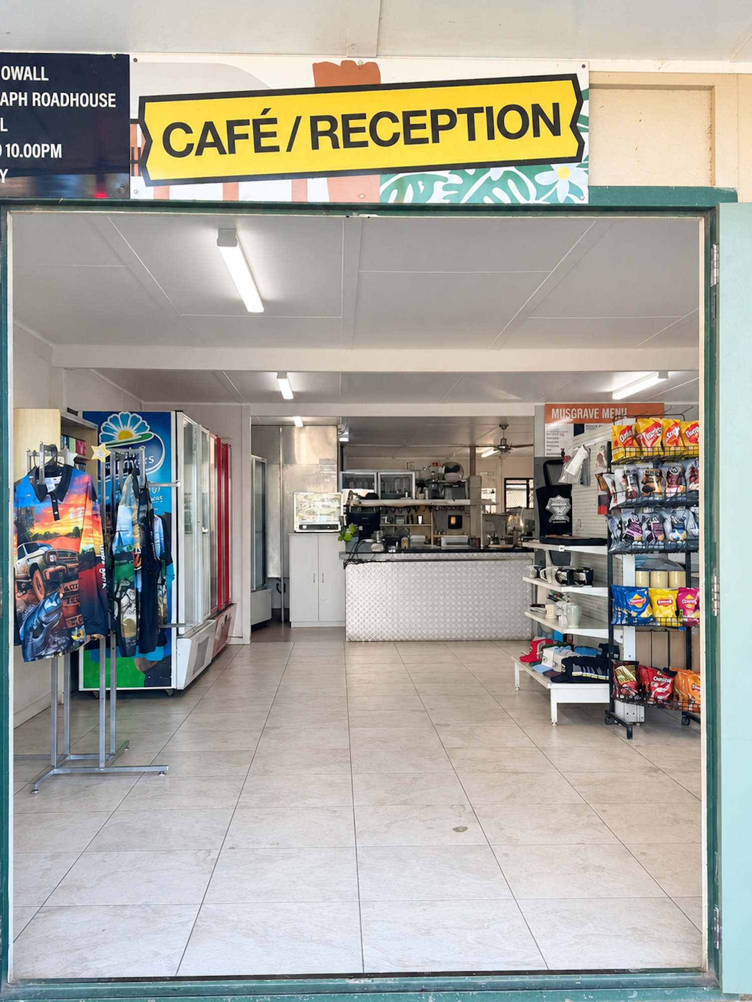 Cafe & Reception at Musgrave Roadhouse